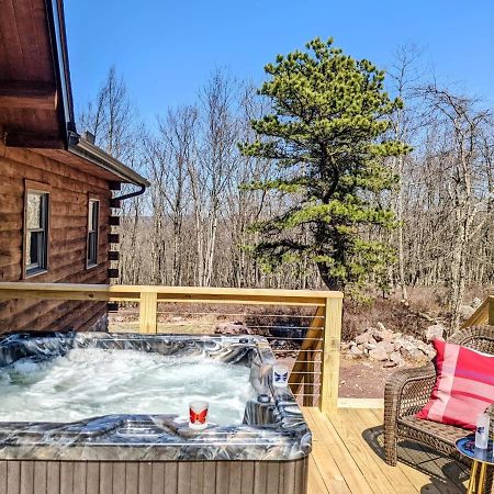 Skypine Lodge - Log Lodge Atop The World Jim Thorpe Exterior foto